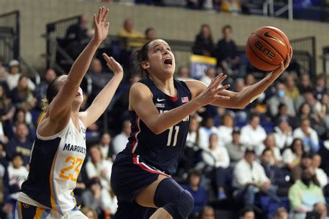 No. 4 UConn loses back-to-back games for the first time in 30 years as Marquette Golden Eagles ...