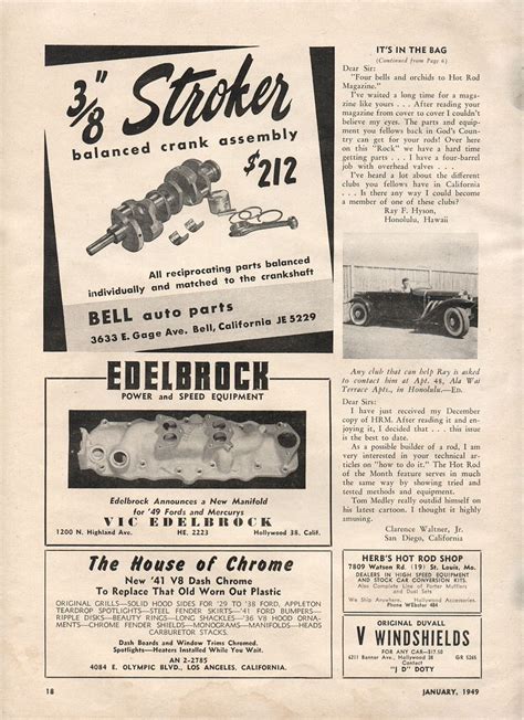 Features 1940 S Period Correct Hot Rods Page 46 The H A M B