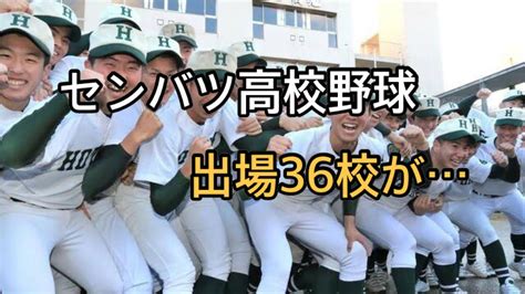 センバツ高校野球 出場36校決定 【詳しく】全チーム紹介も Youtube