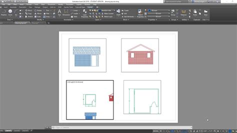 AutoCAD 2018 Drawing Layouts YouTube