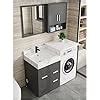 Bathroom Vanity Washing Machine Cabinet Combination Balcony Sink Basin