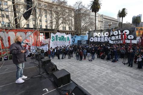 Marcha De La Cgt En Vivo Cortes De Calles Horario Y Las últimas