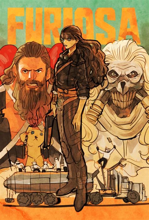 Immortan Joe Imperator Furiosa And Dementus Furiosa A Mad Max Saga Drawn By Takeuchi