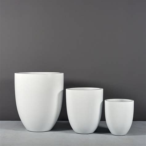 Valencia Tall Round Tapered Planter Jay Scotts Collection