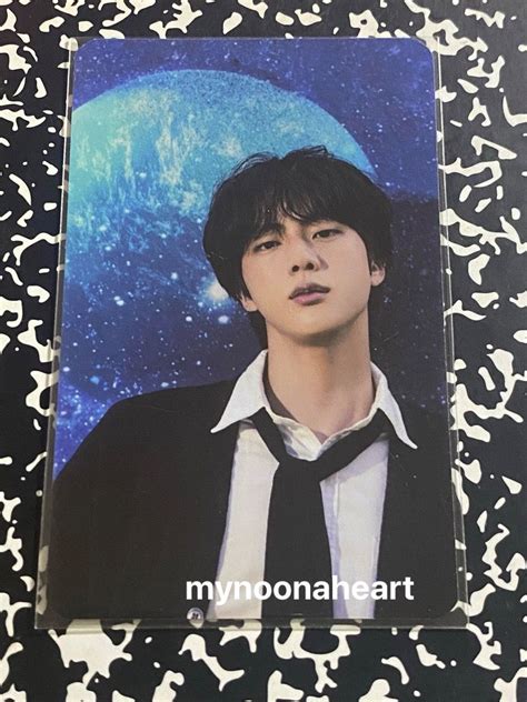 BTS Jin The Astronaut Powerstation Lucky Draw Photocards Hobbies