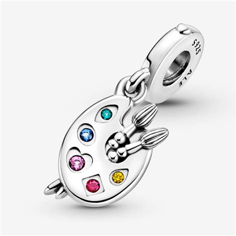 Farbpalette Charm-Anhänger | Sterling-Silber | Pandora DE