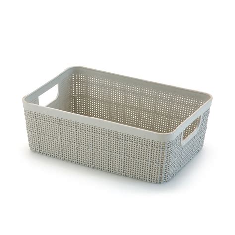 Cesto Organizador Multiuso Decorativo Rattan Home Organizer 1 6 Litros