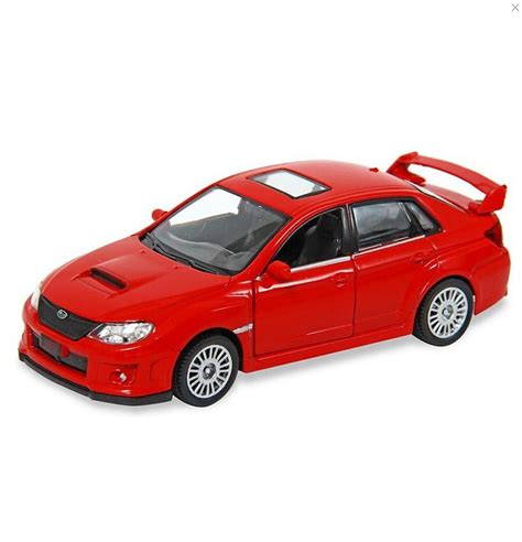 Машина металлическая RMZ City 1 32 SUBARU WRX STI инерционная красный