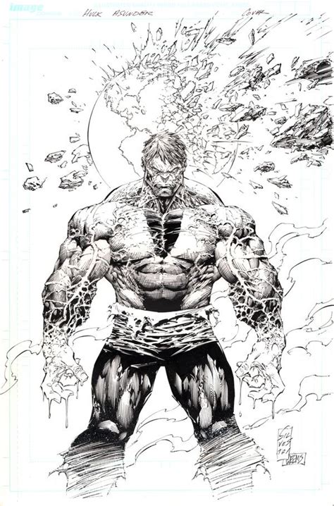 Hulk Cover By Marc Silvestri Marc Silvestri S Comic Art Community