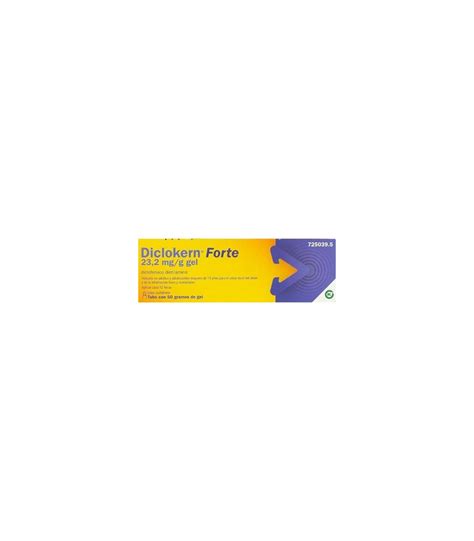 DICLOKERN FORTE 23 2 MG G GEL 50 GRAMOS