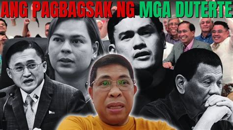 TULUYAN NA NGA BUMAGSAK ANG MGA DUTERTE DALAWANG MIYEMBRO NA LANG ANG