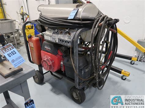 18 Hp Landa Model Pghw5 3000 Gas Diesel Powered Heavy Duty Portable Pressure Washer S N P1098 9