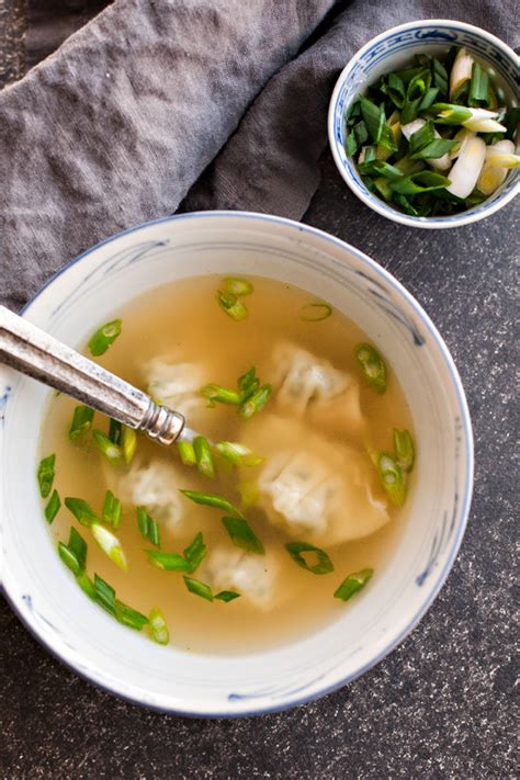 Easy Wonton Soup Recipe With Frozen Wontons Beautiful Life And Home