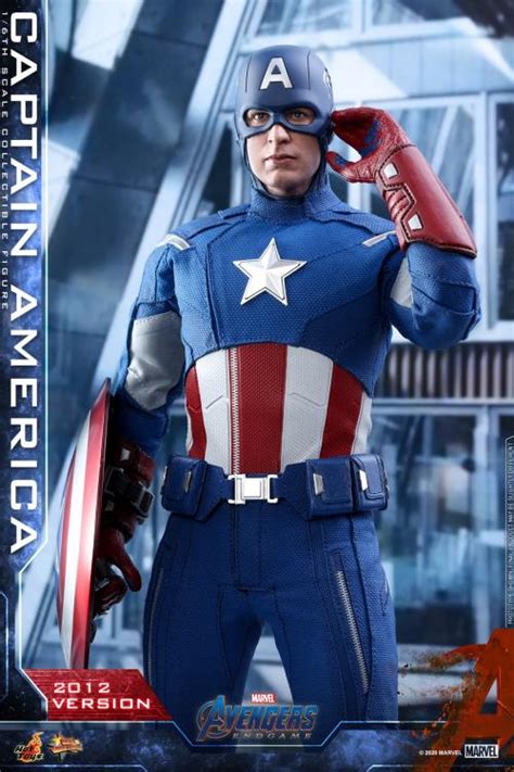 Avengers Endgame MMS Captain America Ver Th Scale Collectible Figure BY HOT TOYS