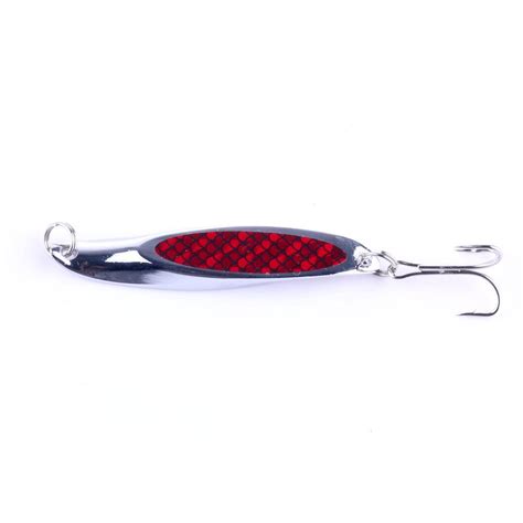 Cheap Hengjia Spinner 1pc 7cm 21g Fishing Lure Spoon Hard Bait Kit