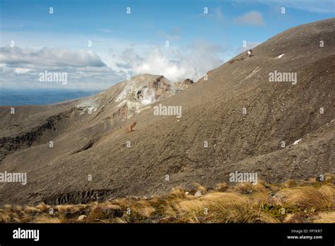 Mount Tongariro is a 1978 meter high volcano in the Tongariro National ...