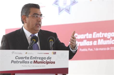 Refrenda Gobierno De Puebla Compromiso Con La Seguridad Entrega 500