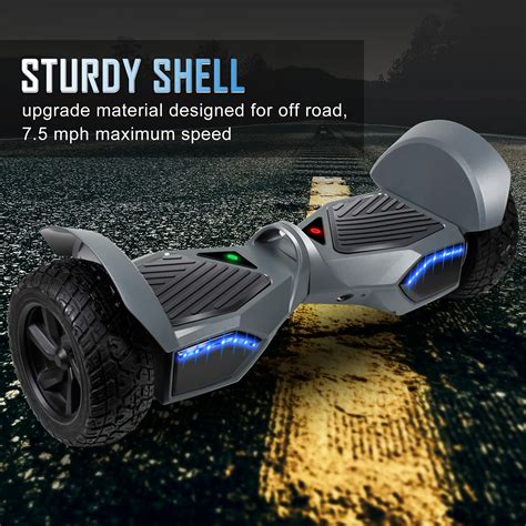 SISIGAD Off-Road Hoverboard, 8.5" Hoverboard, Two-Wheel Self Balancing