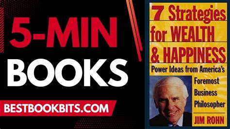 7 Strategies For Wealth Happiness Jim Rohn 5 Minute Books YouTube