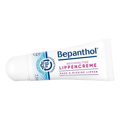 Bepanthol Reichhaltige Lippencreme F R Raue Rissige Lippen G