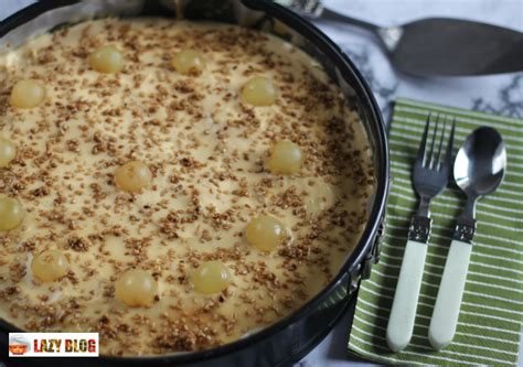 Tarta de uvas y queso que sabe a beso receta fácil de repostería