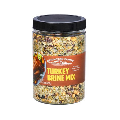 Orrington Farms Turkey Brine Stf Mix Savory Blend Of Salt