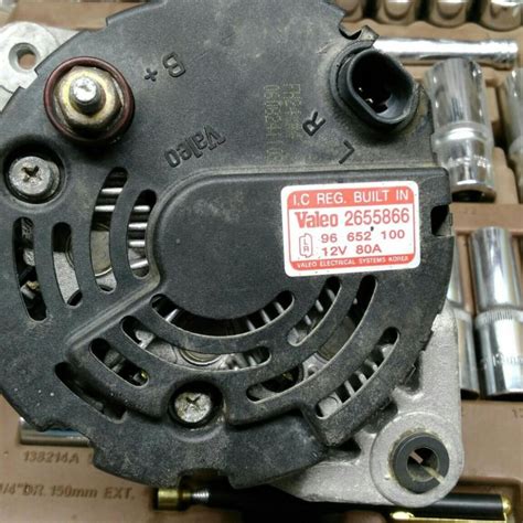 Генератор chevrolet aveo