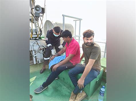 Coast Guard Rescues 2 Injured Indian Crew Members From Foreign Vessel