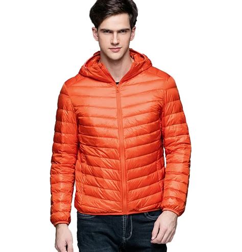 Jaqueta Masculina De Outono E Inverno Casaco Tipo Duck Down E Parca