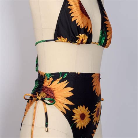 High Waisted Bikini Etsy
