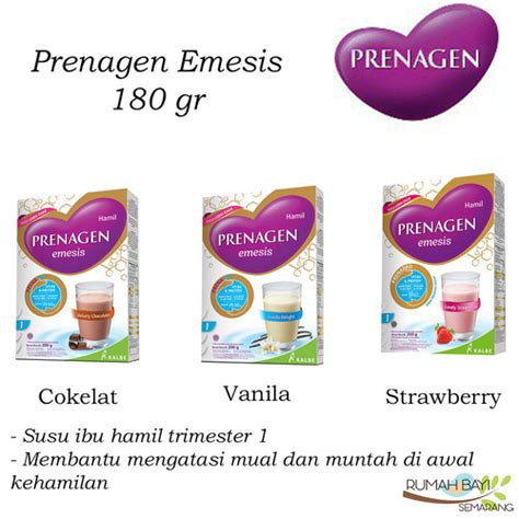 Promo Prenagen Emesis Gr Susu Ibu Hamil Trimester Strawberi