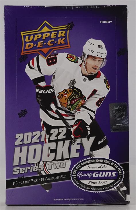 202122 Upper Deck Series 2 Hockey Hobby Box Da Card World