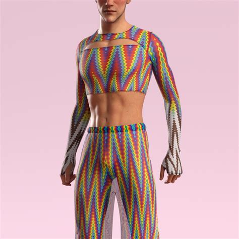 Mesh Pride Set LGBTQ Set Bisexual Set Pride Month Set Gay Mesh Set Rave Mesh Set Pride Set