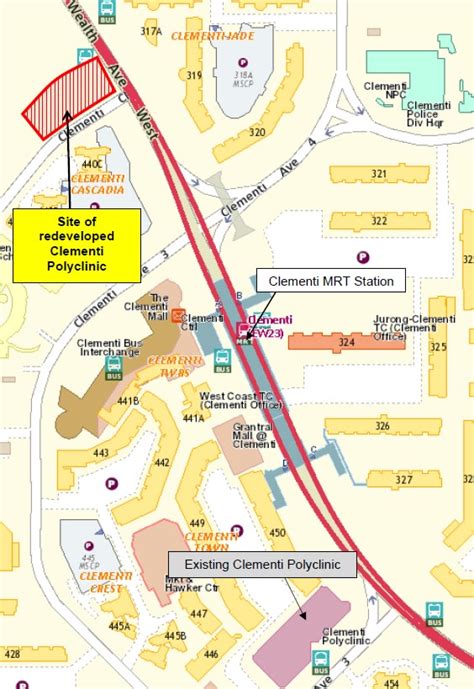 Clementi Polyclinic to be redeveloped at new site 650m away from ...