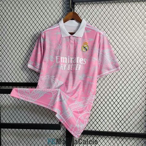 Maglia Real Madrid Dragon Pink Fc Maglia Calcio