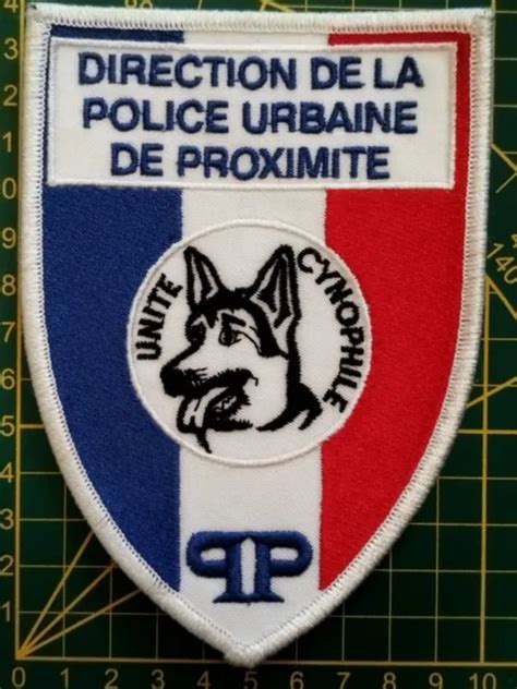 French Patch Ecusson Police Gendarmerie Brigade Canine Cynophile Dpup