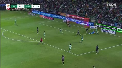 GOL Anota Para Santos Laguna Alan Cervantes TUDN Liga MX TUDN