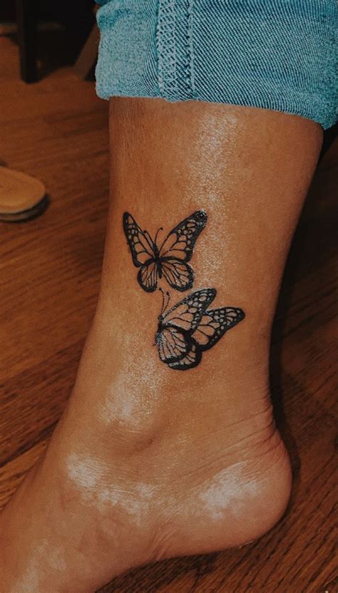 Butterfly Ankle Tattoo Tattoos Butterfly Ankle Tattoos Butterfly Tattoo