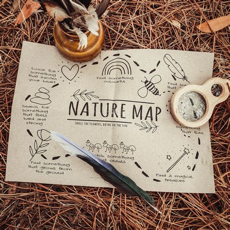 Nature Mindful Map - Digital Download - Free – The Little Potion Co