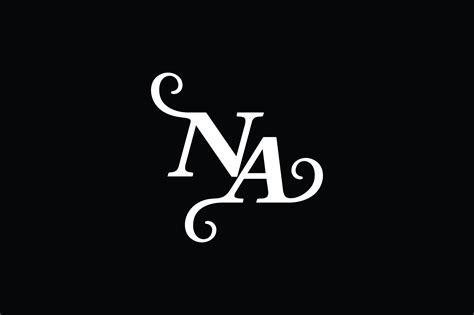 Monogram Na Logo V2 Grafica Di Greenlines Studios · Creative Fabrica