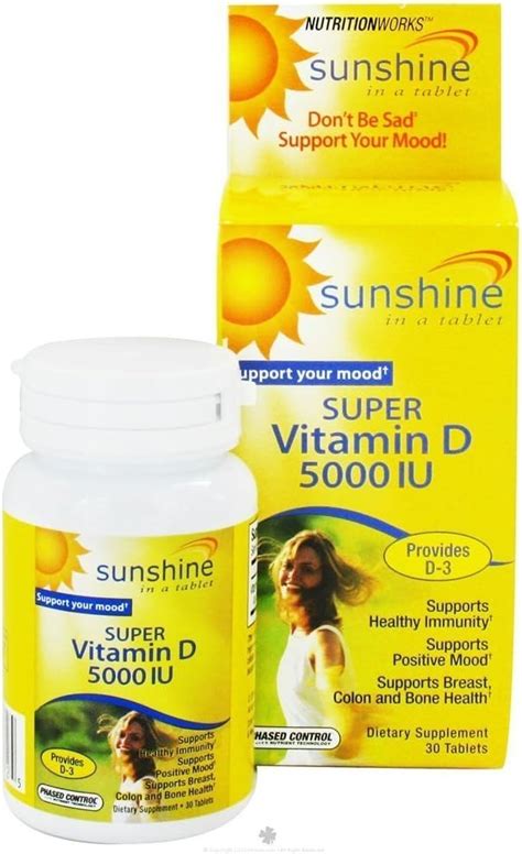 Amazon Windmill Health Products Sunshine Super Vitamin D 5000 IU