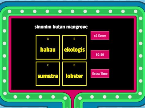 Gamequiz Teka Teki Potensi Hutan Mangrove Gameshow Quiz