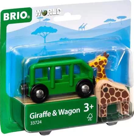 Giraff och vagn Tåg vagnar fordon BRIO