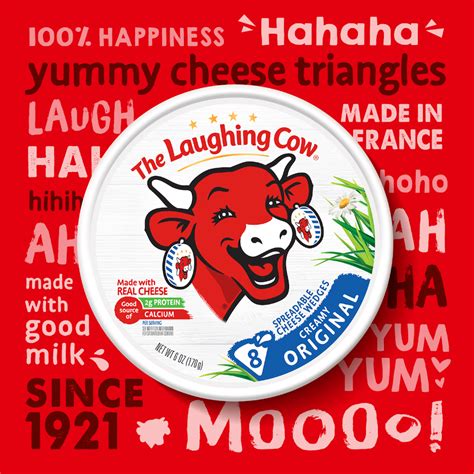 The Laughing Cow Rebrand Laughing Cow Cow Creative Packaging Design