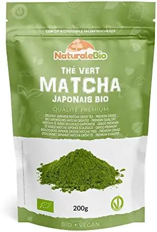 Th Matcha Bio Japonais Premium Qualit Gr Th Vert Matcha En