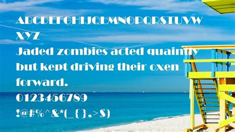 Miami Vice Font Free Download