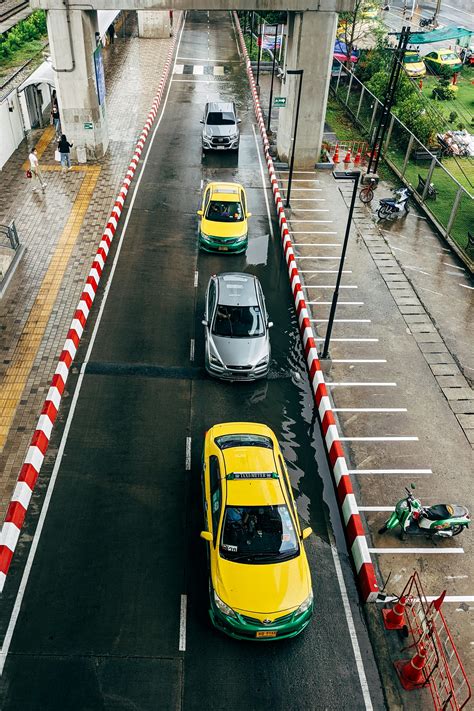 Aerial View of an SUV Car on the Road · Free Stock Photo