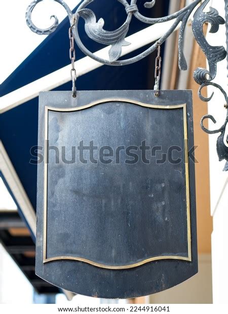 Blank Black Sign Street Stock Photo 2244916041 | Shutterstock