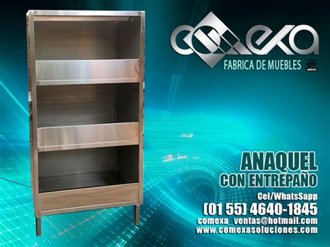 ANAQUEL GABINETE 3 ENTREPAÑOS