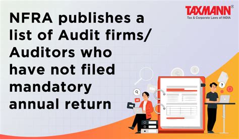 NFRA Publishes A List Of Audit Firms Auditors Who Have Not Filed